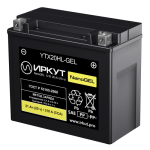 Мото аккумулятор ИРКУТ YTX20HL-GEL-2025