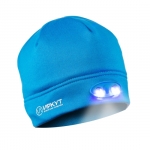 Демисезонная шапка с фонариком ИРКУТ HEADLIGHT (синяя)