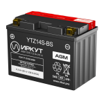 Мото аккумулятор ИРКУТ YTZ14S-BS