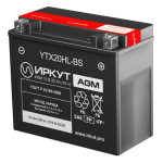 Мото аккумулятор ИРКУТ YTX20HL-BS