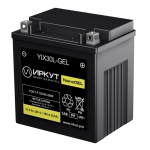 Мото аккумулятор ИРКУТ YIX30L-GEL-2024