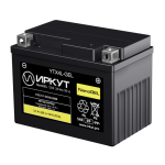 Мото аккумулятор ИРКУТ YTX4L-GEL-2024