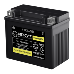 Мото аккумулятор ИРКУТ YTX12-GEL-2025